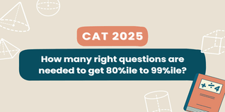 CAT Exam Strategy: How many right questions needed to get 80%ile to 99%ile?